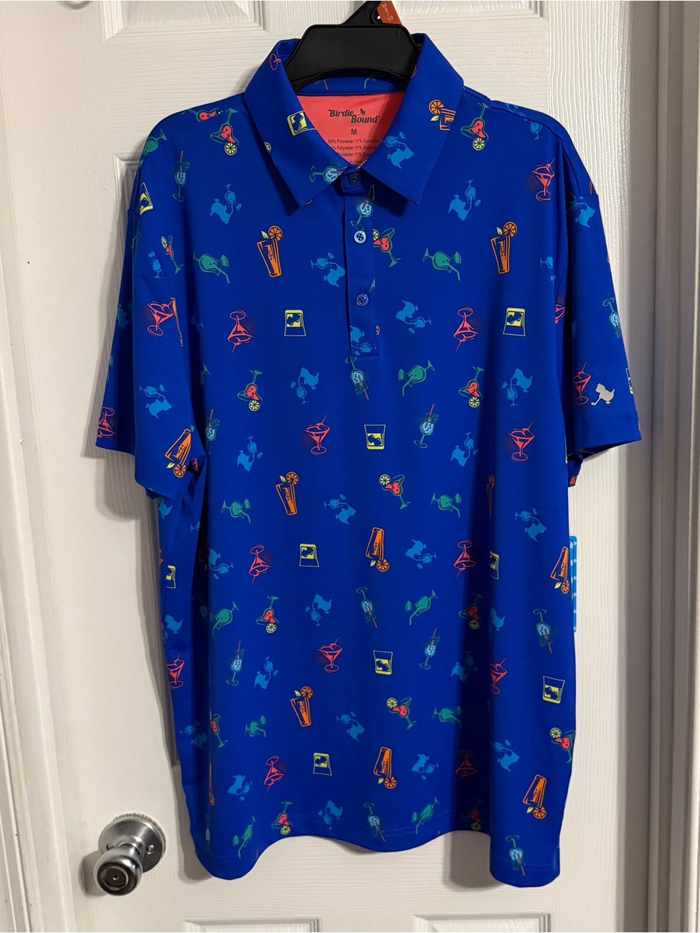 Birdie Bound men’s golf polo